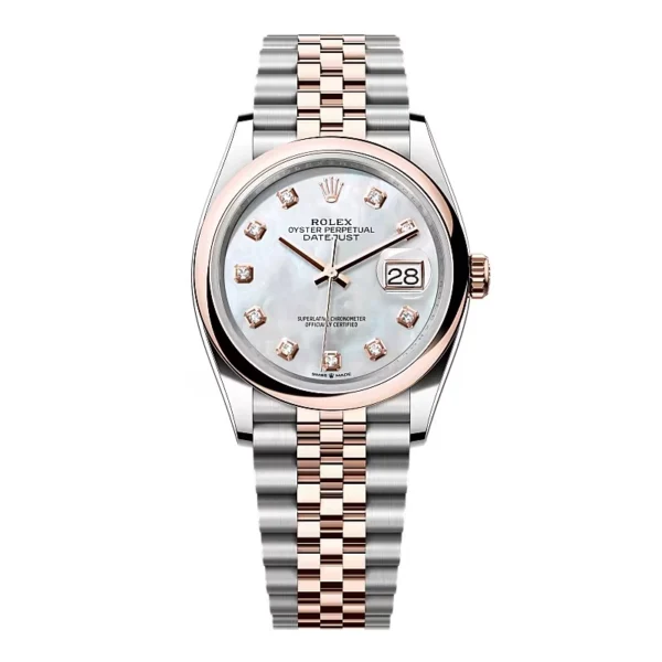 Rolex Datejust Mother of Pearl Diamond Dial 126201-0021 36 mm