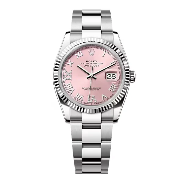 Rolex Datejust Pink Roman Dial 126234-0032 36 mm