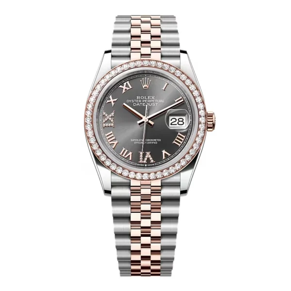 Rolex Datejust Slate Diamond Dial 126281RBR-0011 36 mm