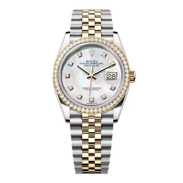 Rolex Datejust Mother of Pearl Diamond Dial 126283RBR-0009 36 mm