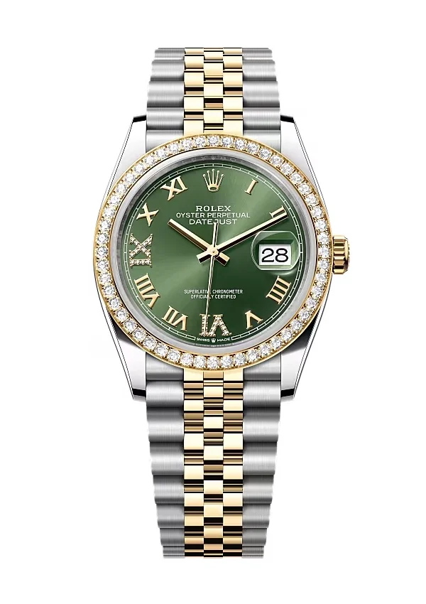 Rolex Datejust Slate Diamond Dial 126283RBR-0011 36 mm