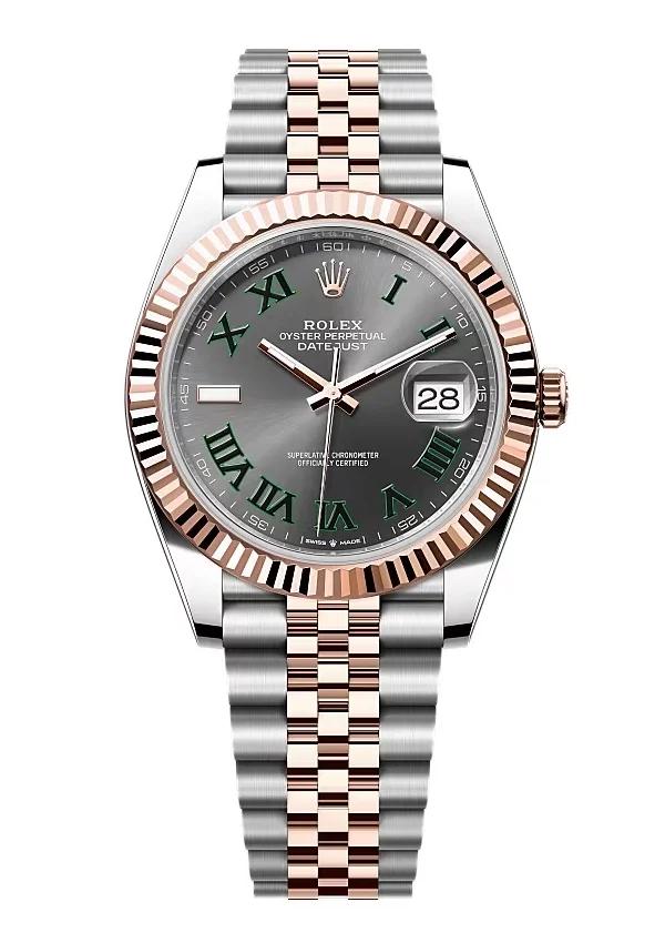 Rolex Datejust Slate Roman Dial 126331-0016 41 mm