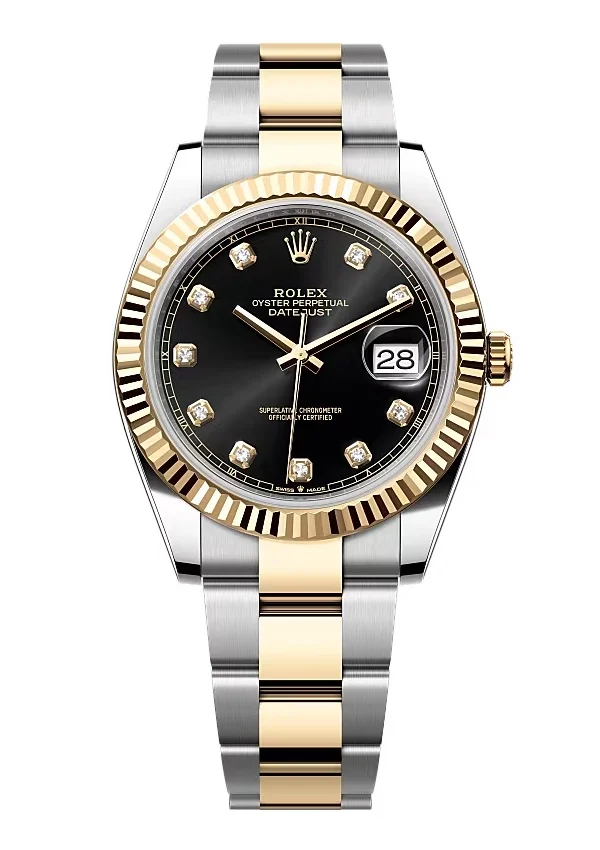 Rolex Datejust Black Diamond Dial 126333-0005 41 mm