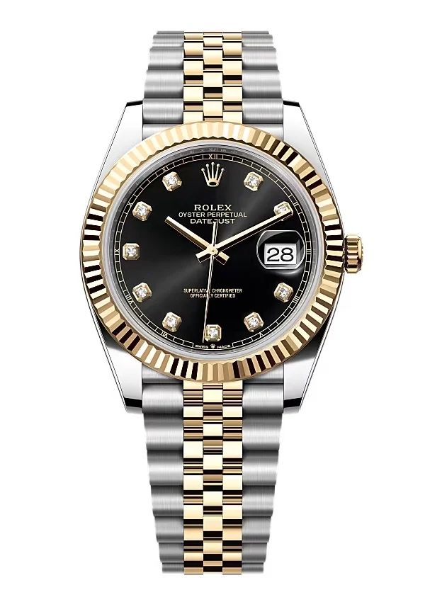 Rolex Datejust Black Diamond Dial 126333-0006 41 mm
