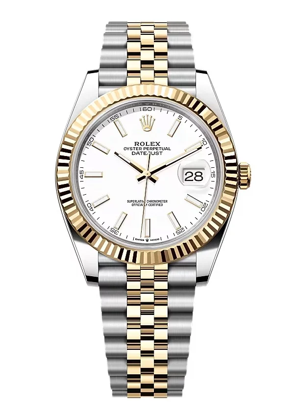 Rolex Datejust White Dial 126333-0016 41 mm