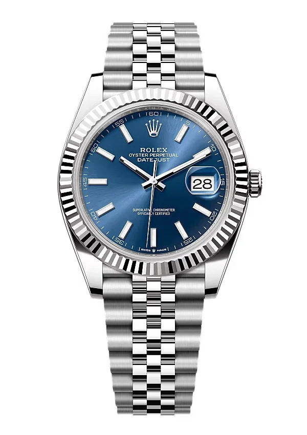 Rolex Datejust Blue Dial 126334 Jubilee 41 mm