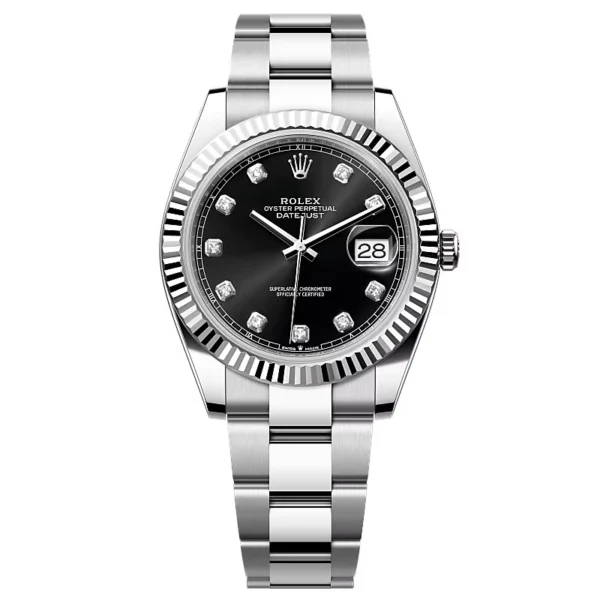 Rolex Datejust Black Diamond Dial 126334-0011 41 mm