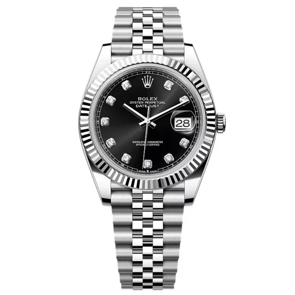 Rolex Datejust Black Diamond Dial 126334-0012 41 mm