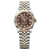 Rolex Datejust Black Mother of Pearl Diamond Dial 278273-0024 31 mm