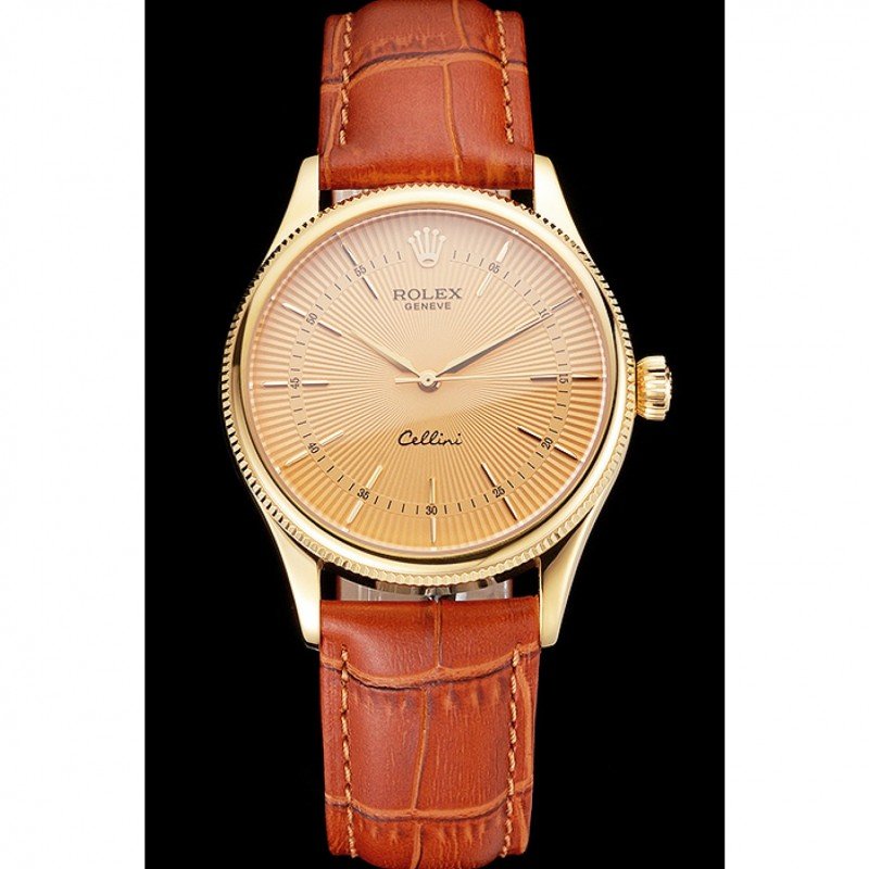 Superclone Rolex Cellini Gold Dial REP016808 - Image 2