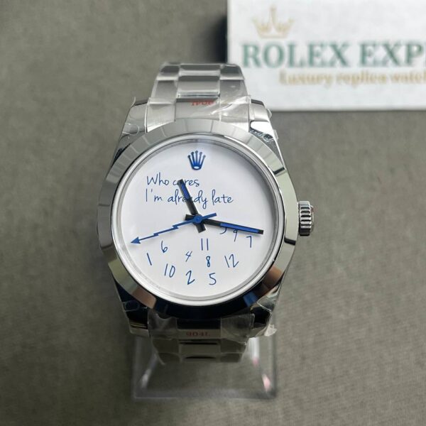 Superclone Rolex Milgauss White Dial 116400 Colette x MAD Paris - Image 5