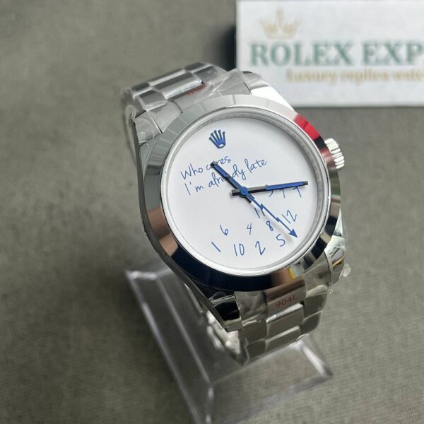 Superclone Rolex Milgauss White Dial 116400 Colette x MAD Paris - Image 3