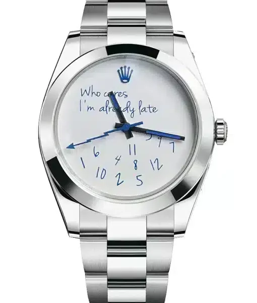 Superclone Rolex Milgauss White Dial 116400 Colette x MAD Paris