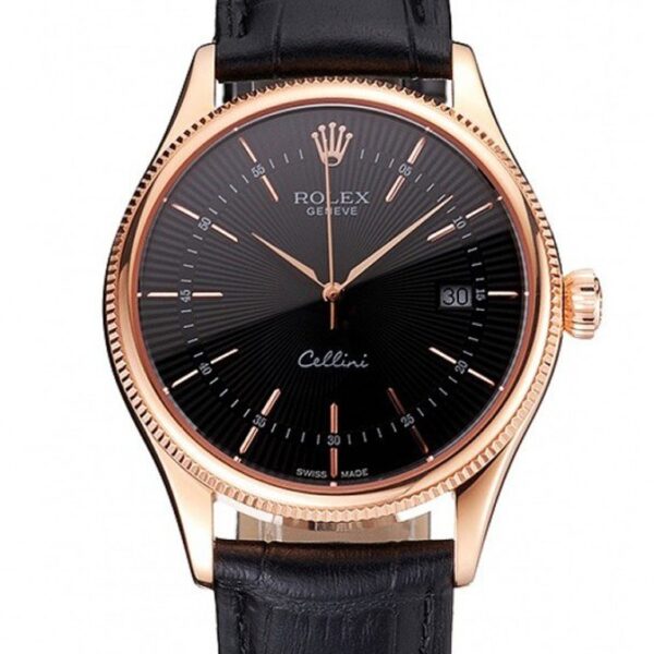 Rolex Cellini Black Dial REP016799