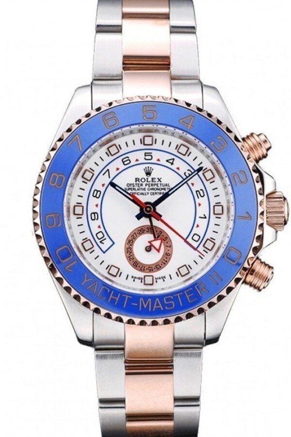 Replica Rolex Yacht-Master White Dial REP016833