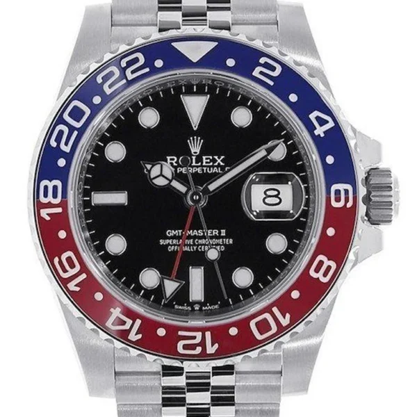 Replica Rolex GMT-Master II 126710BLRO “Pepsi” Jubilee