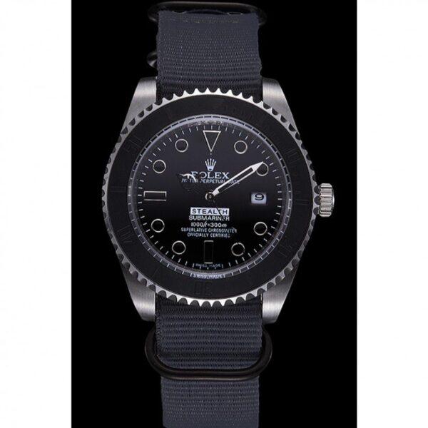 Alternative view of Replica Rolex Submariner Black Dial 98230