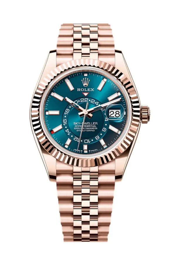 Superclone Rolex Sky-Dweller Blue Dial 336935 (Jubilee)