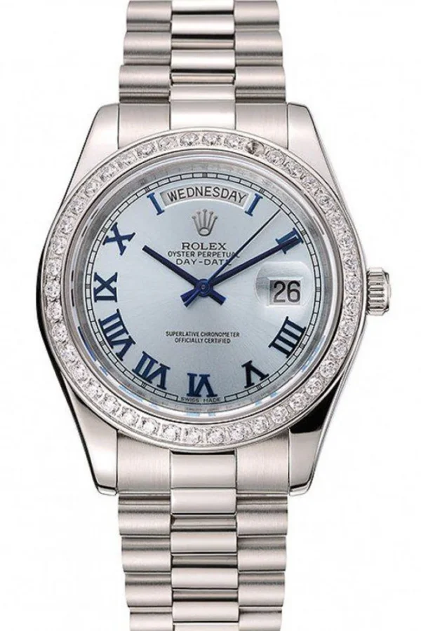 Superclone Rolex Day-Date Blue Dial 1453962 40 mm