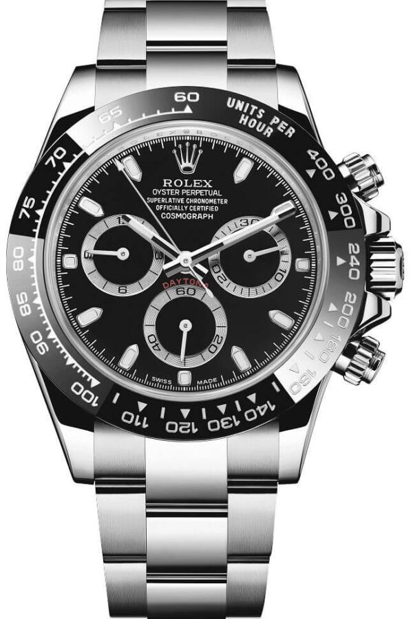Rolex Daytona “Reverse Panda” Black Dial 116500LN