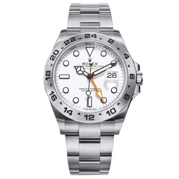 Replica Rolex “Polar” Explorer II White Dial 226570 WSO