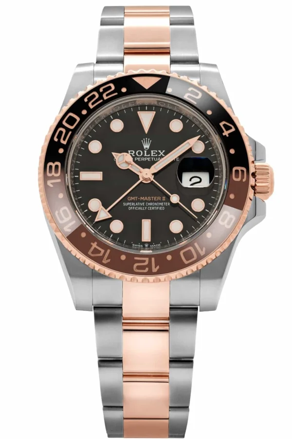 Superclone Rolex GMT-Master II Black Dial 126711CHNR Root Beer