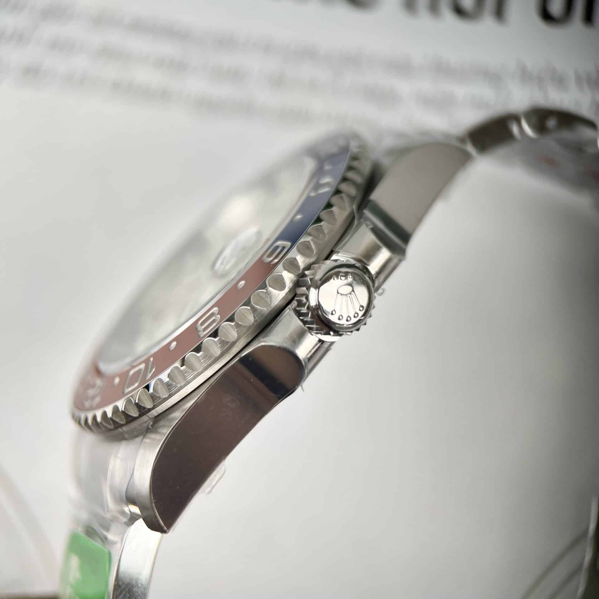 Superclone Rolex GMT-Master II Meteorite Dial 126719BLRO “Superman” Oyster - Image 9