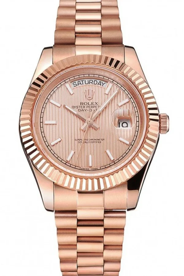 Superclone Rolex Day-Date Rose-Gold Dial REP016823 40 mm