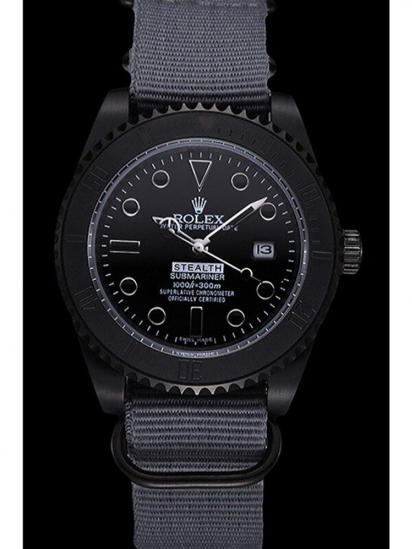 Alternative view of Replica Rolex Submariner Black Dial 621996