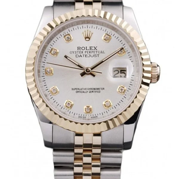 Rolex Datejust Silver Dial SRL10 36 mm