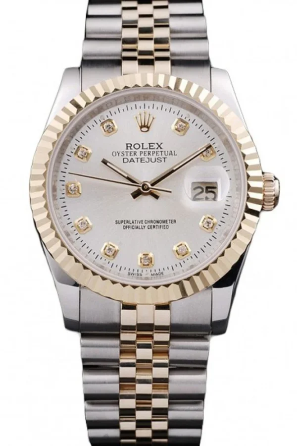 Rolex Datejust Silver Dial SRL10 36 mm