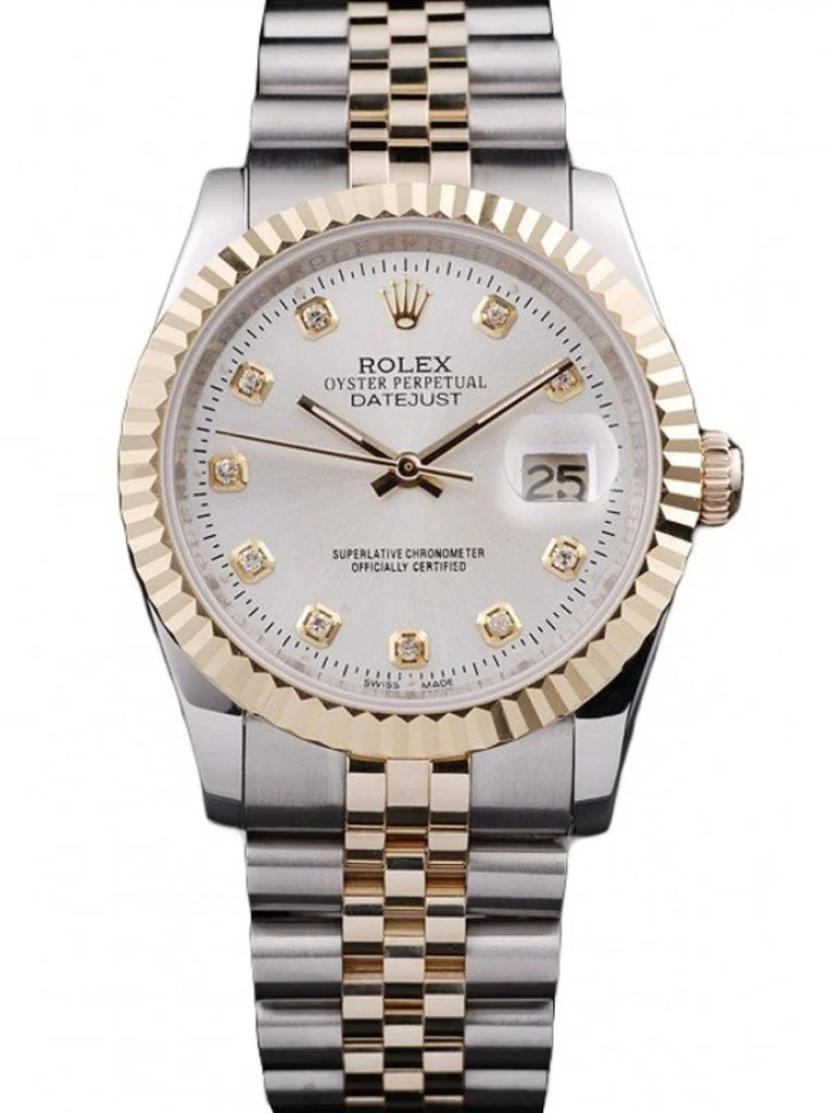 Rolex Datejust Silver Dial SRL10 36 mm